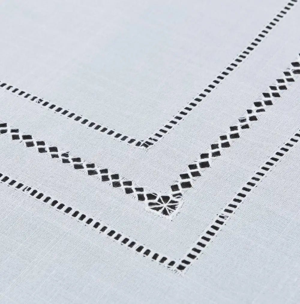 Elegant Tablecloth Hemstitched by Hand