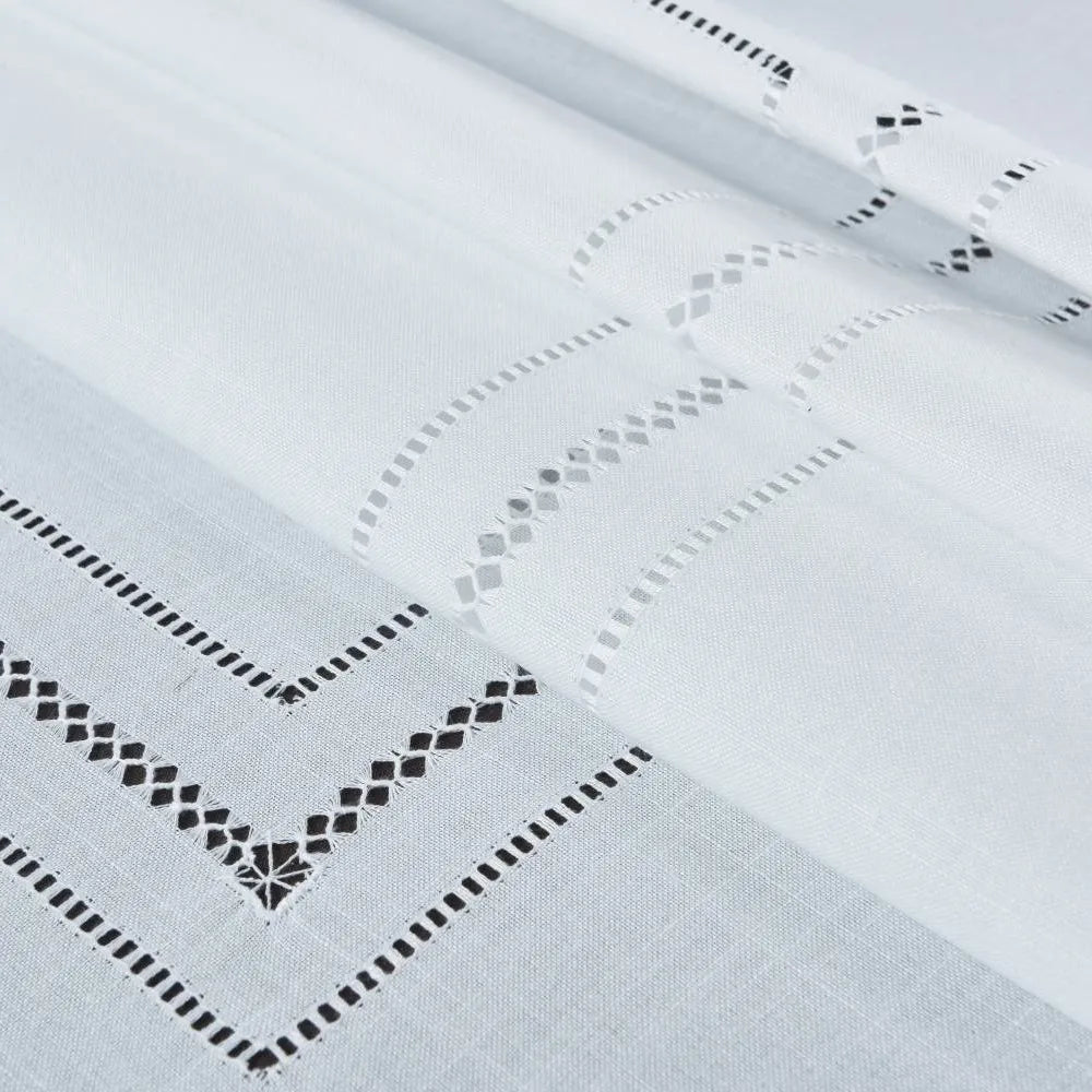 Elegant Tablecloth Hemstitched by Hand