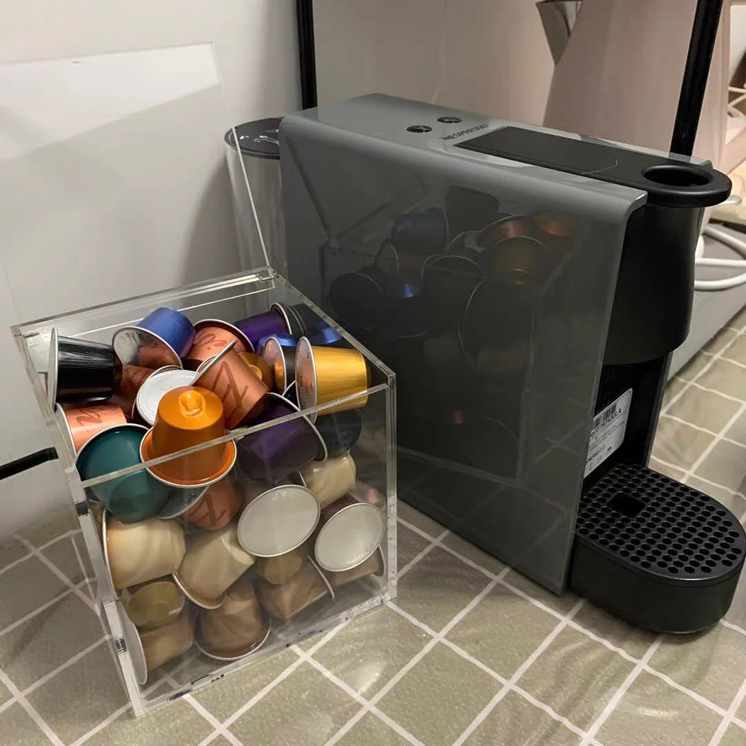 Acrylic Coffee capsule storage box