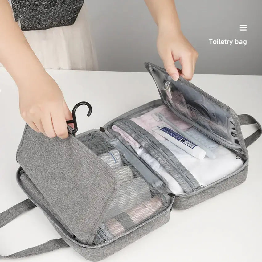 Durable Waterproof Travel Hanging Toiletry Bag