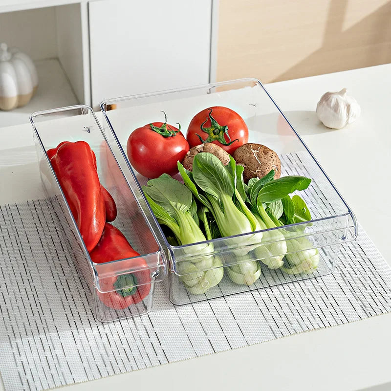 Storage Box Clear Fridge Organizer