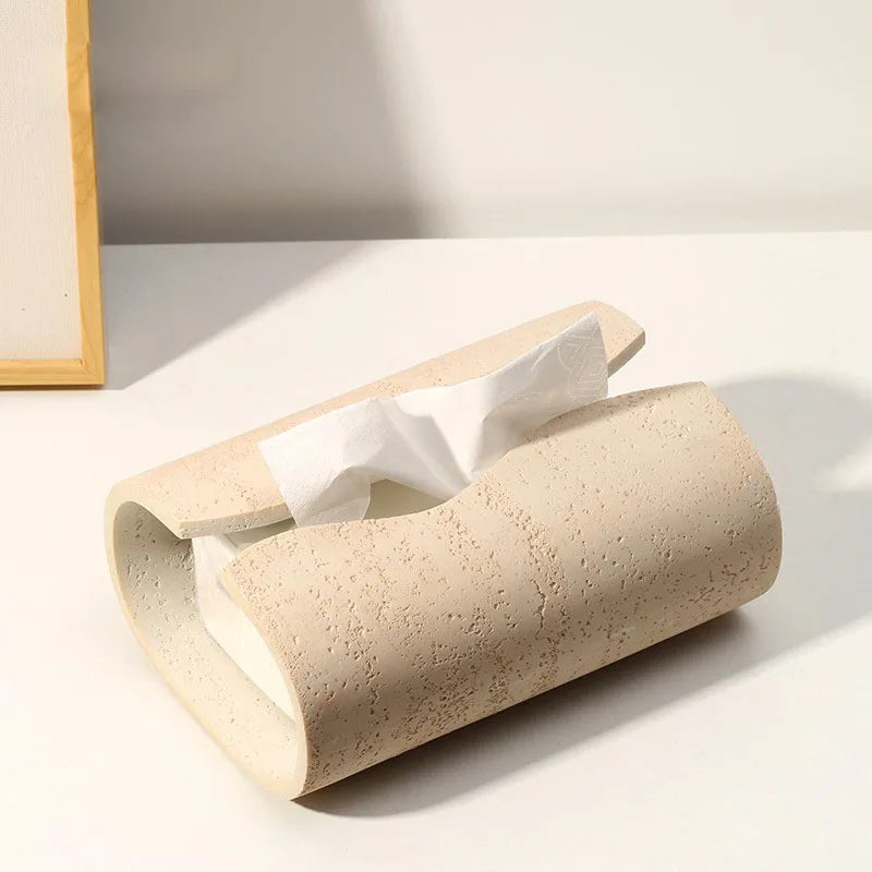 Light Luxury Stone Tissue box