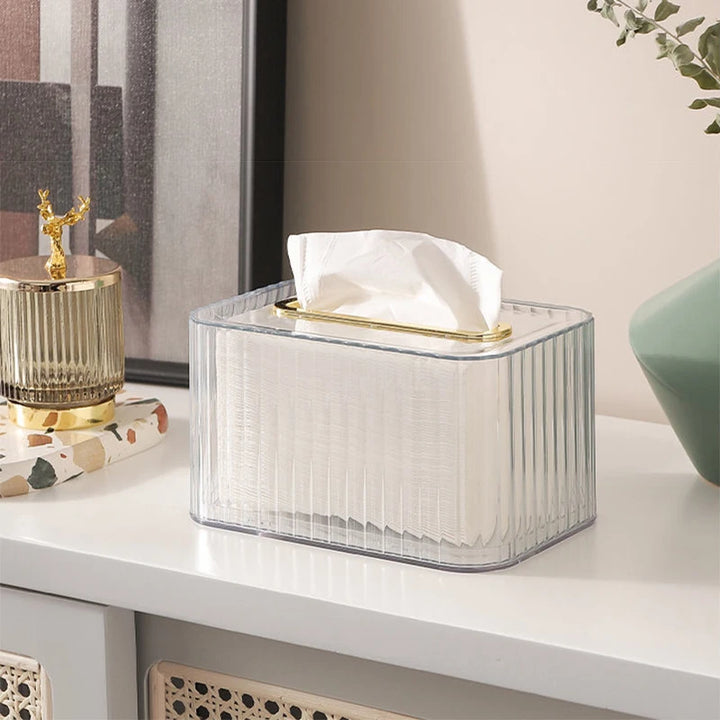 Light luxury Tissue box