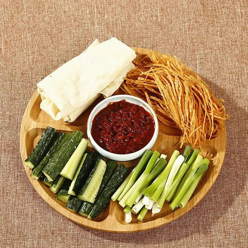 Bamboo Fruit Snacks Plate