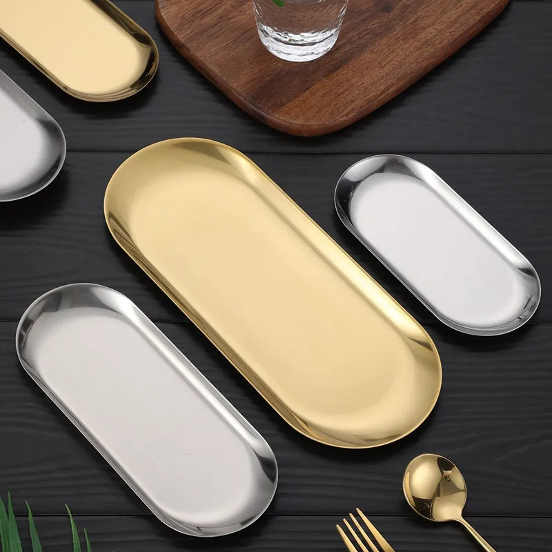 Stainless Steel Dining Plate