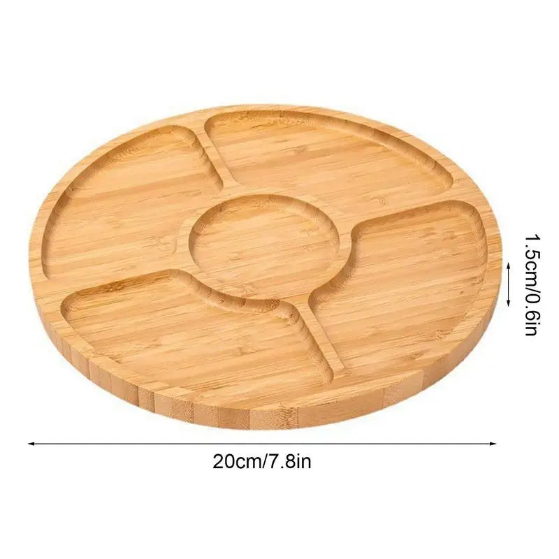 Bamboo Fruit Snacks Plate