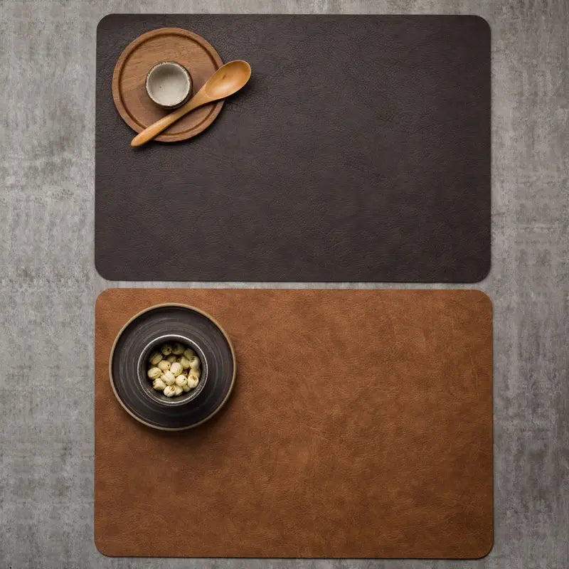 Heat Resistant Leather Placemat