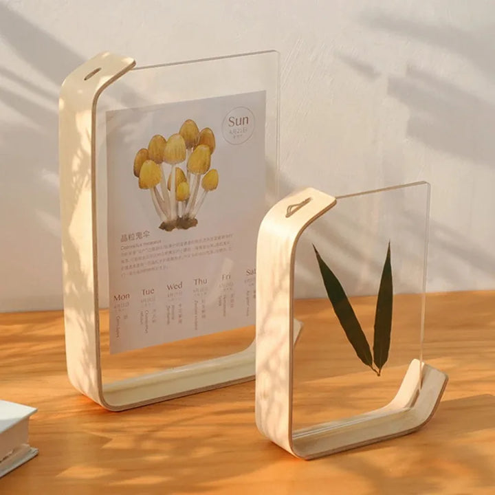 Creative Wooden Acrylic Frame