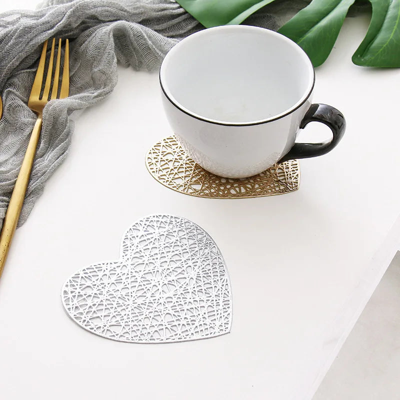 Heart Drink Cup Coasters