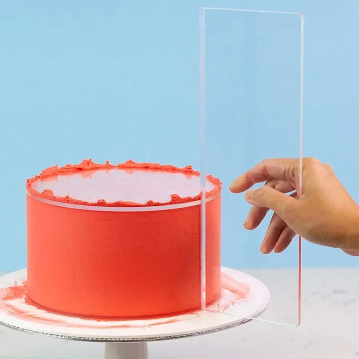 Transparent Cream Scraper for Cake