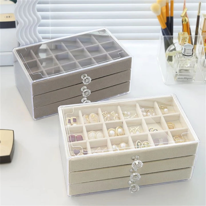 Transparent Visible Jewellery Box