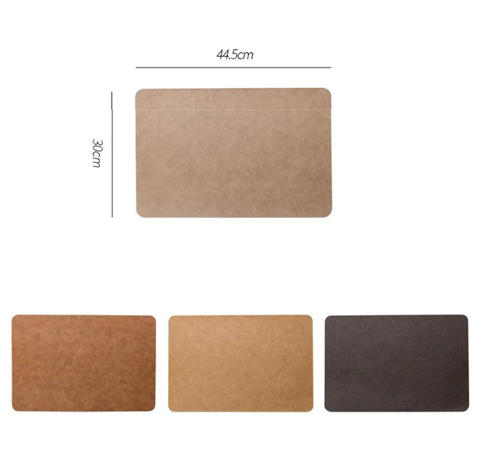 Heat Resistant Leather Placemat