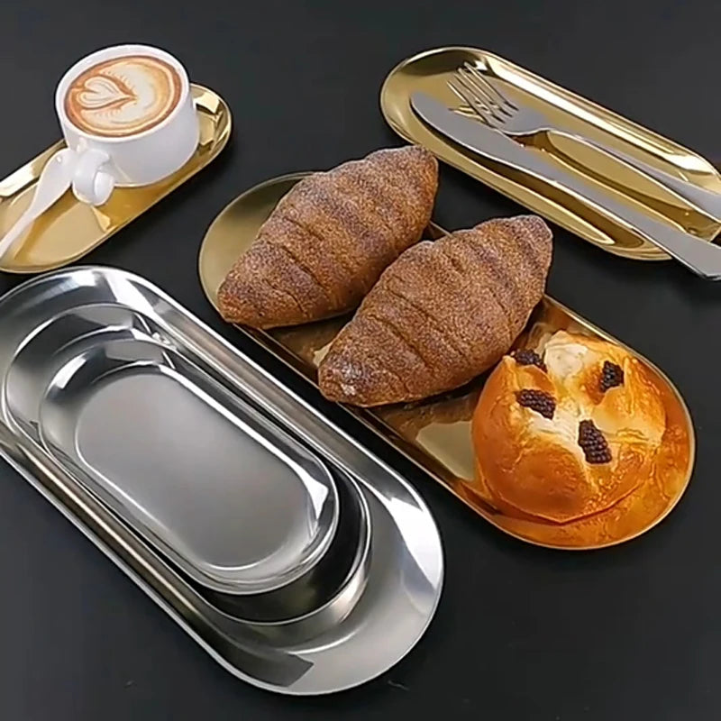 Stainless Steel Dining Plate