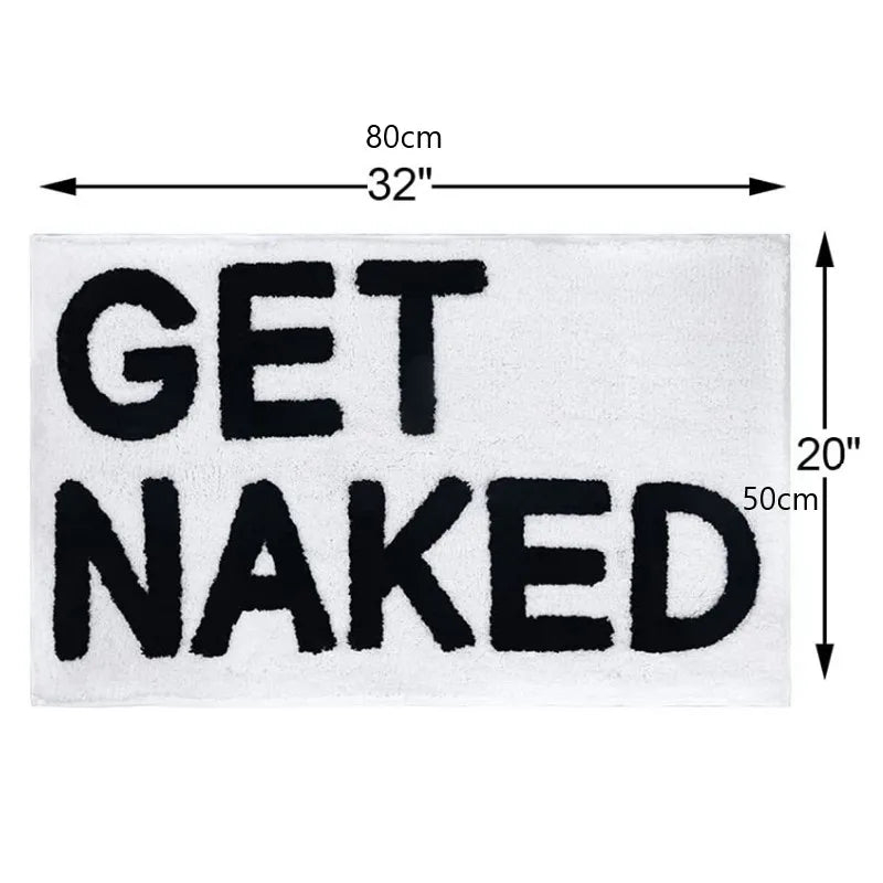 Get Naked and other Bath Mat