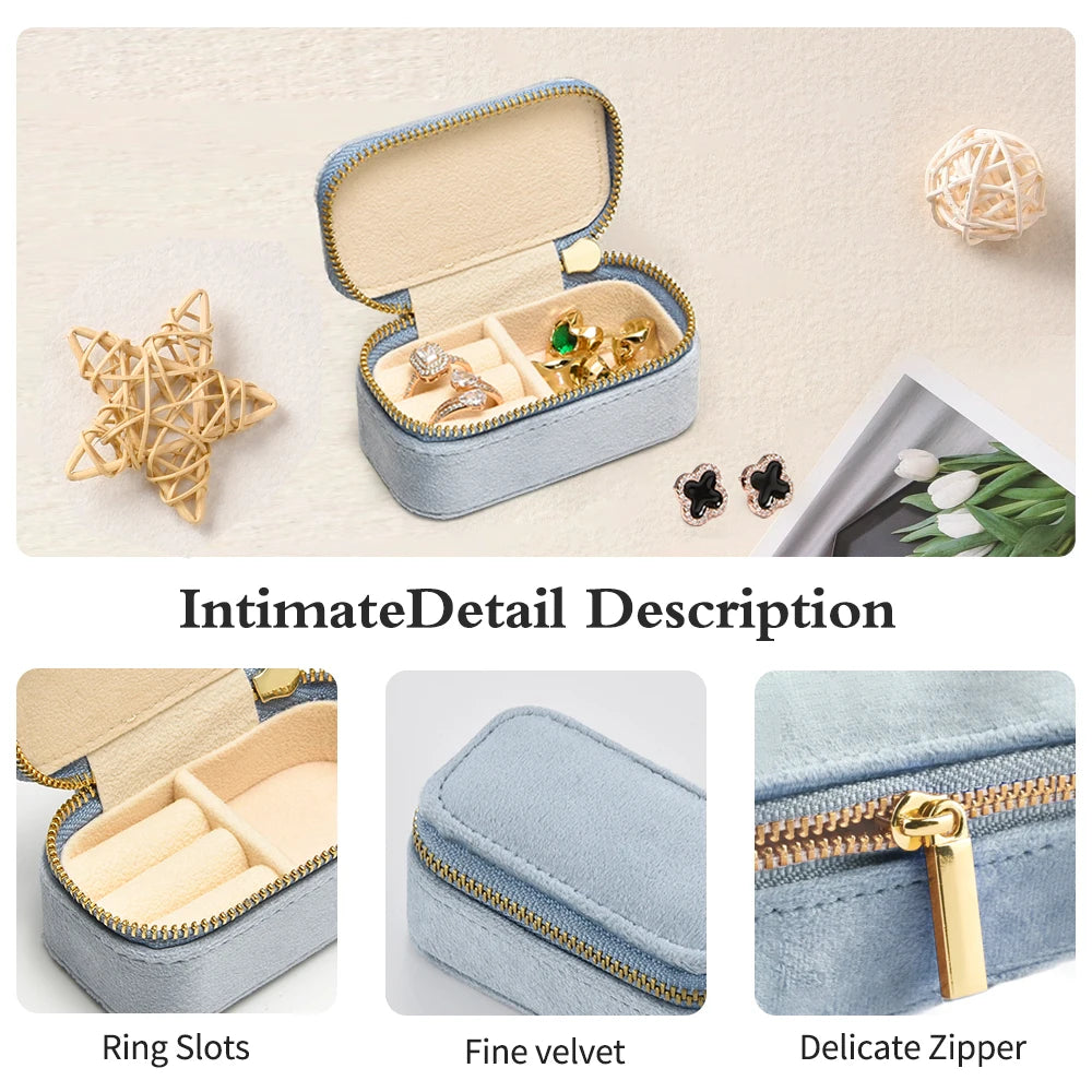 Velvet Mini Jewelry Box