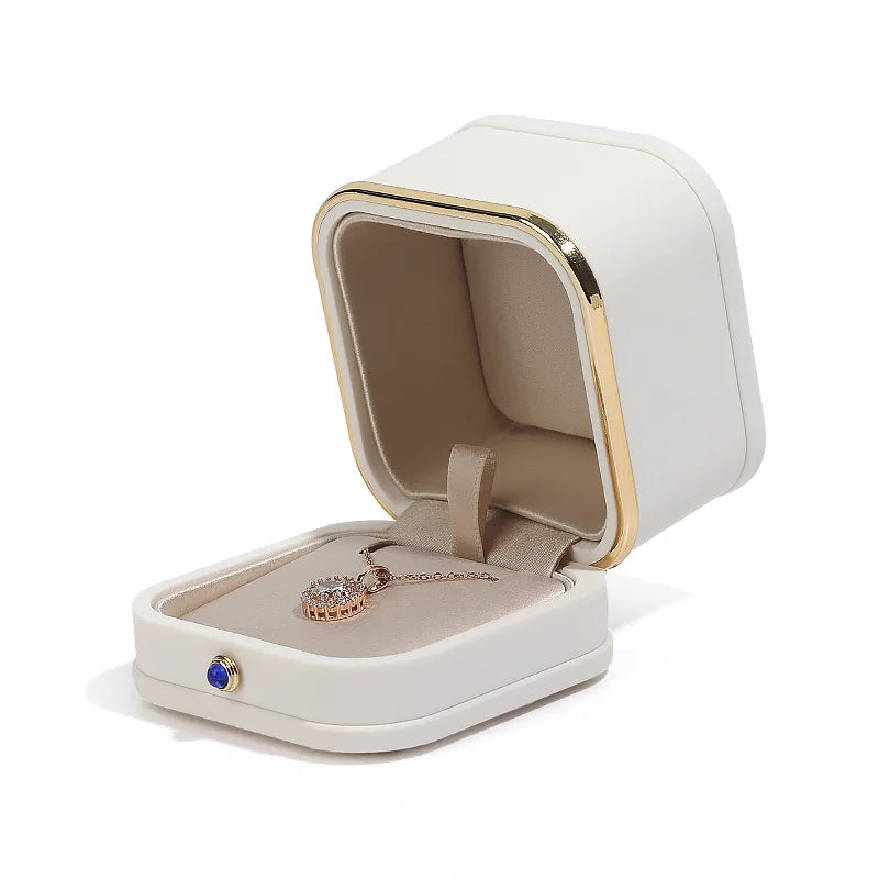 Luxury Jewelry Wedding Ring Box