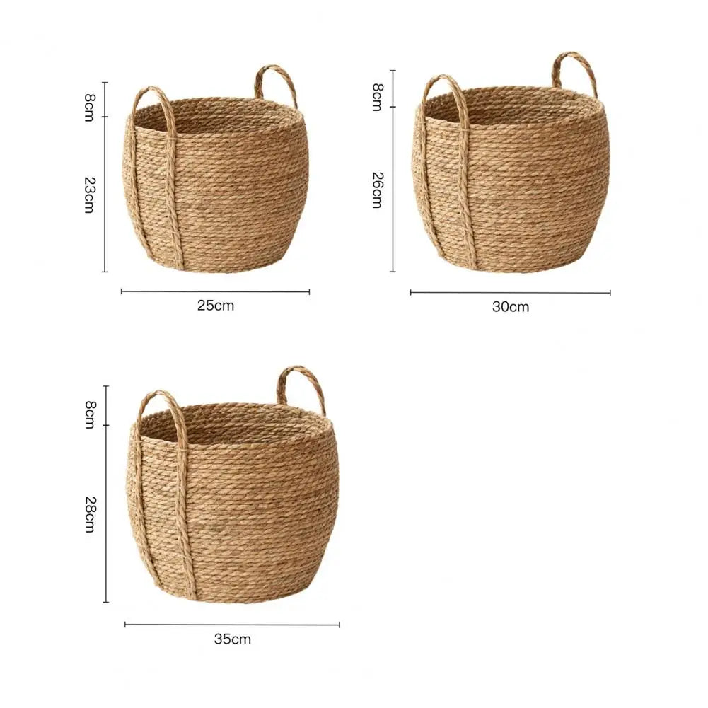 Woven Planter Basket with Handle