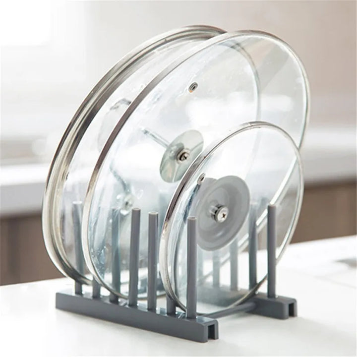 Pot Lid Rack Stainless Steel