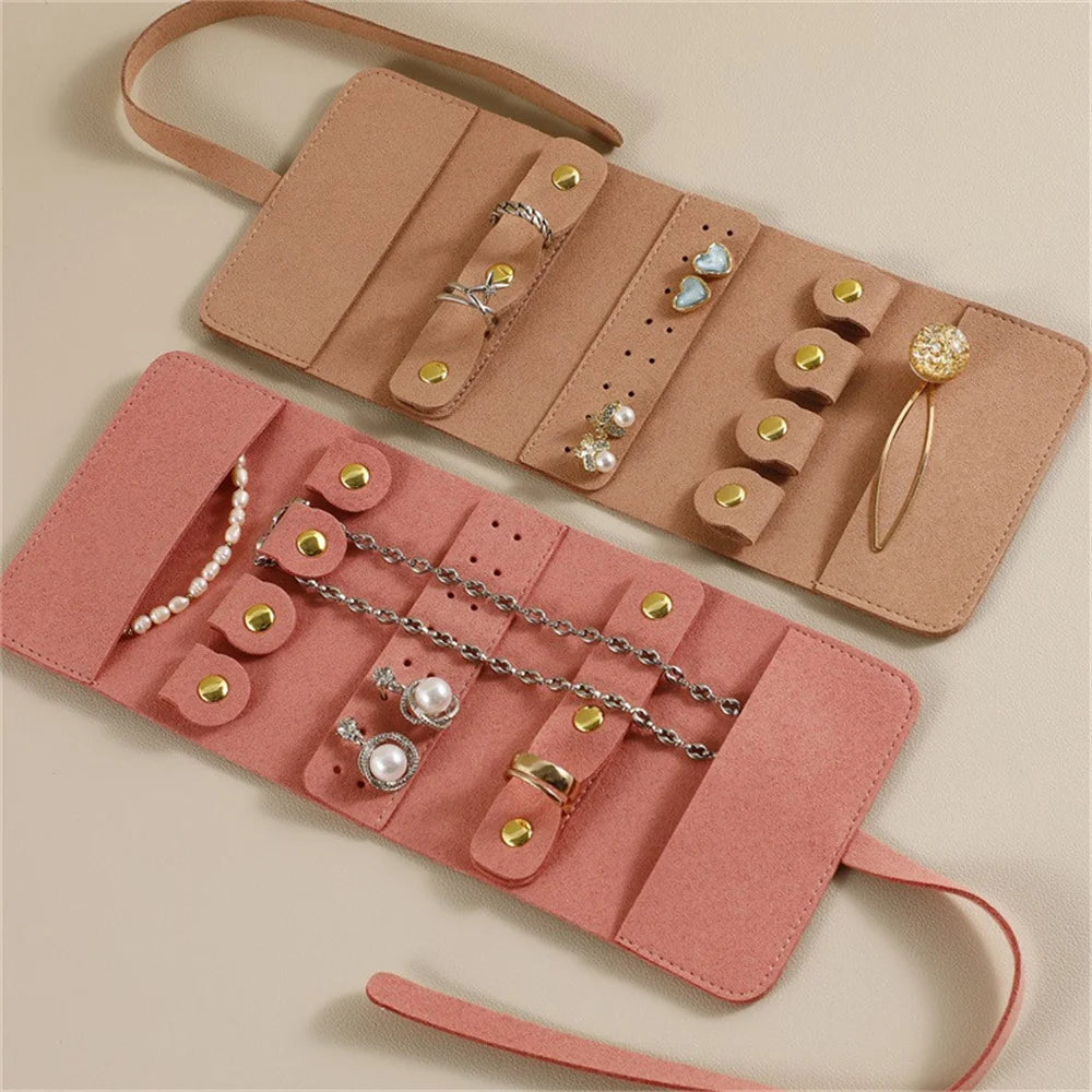 Mini Portable Travel Jewelry Storage