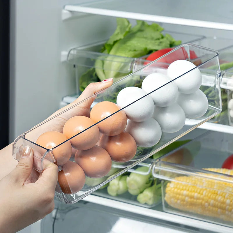 Storage Box Clear Fridge Organizer