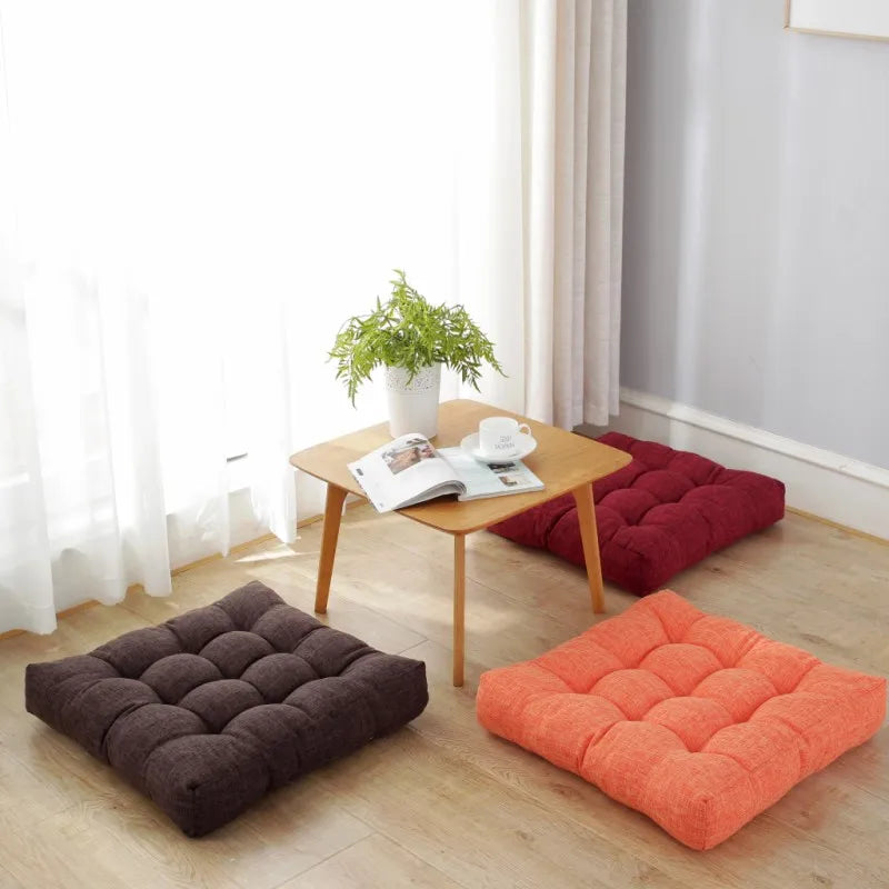 Large Square Floor Seat Cushion