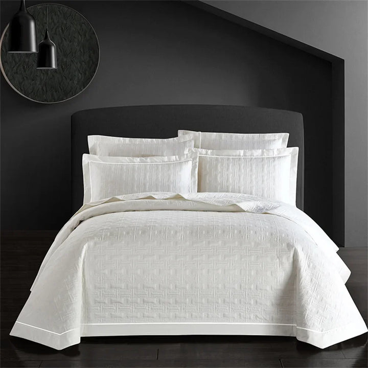 Thick Bedspread Set Luxury Pattern