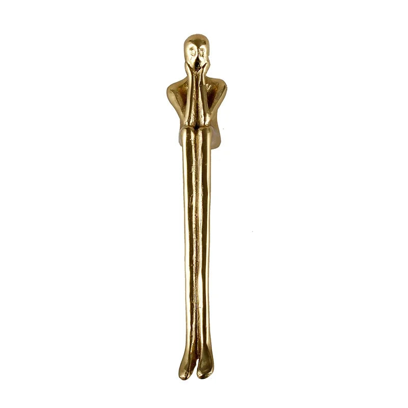 Luxury Brass humanoid handle