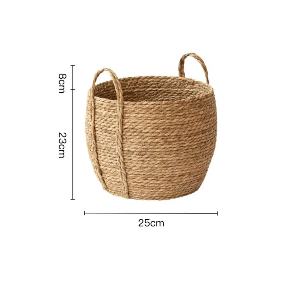 Woven Planter Basket with Handle