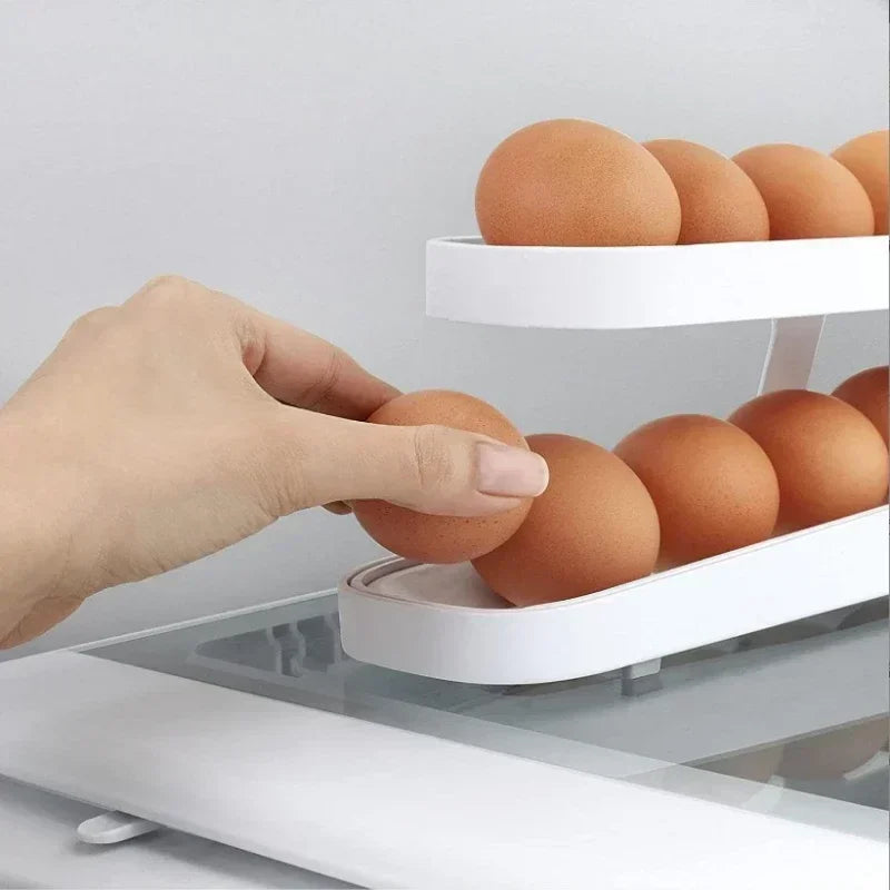 Automatic Scrolling Egg Rack